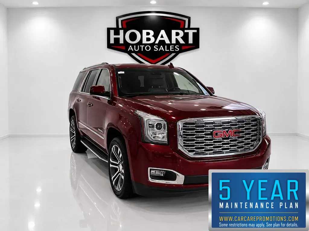 Red 2018 GMC Yukon Denali for sale in Hobart, IN
