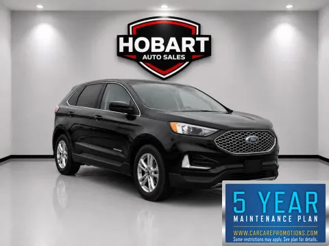 Black 2024 Ford Edge for sale in Hobart, IN