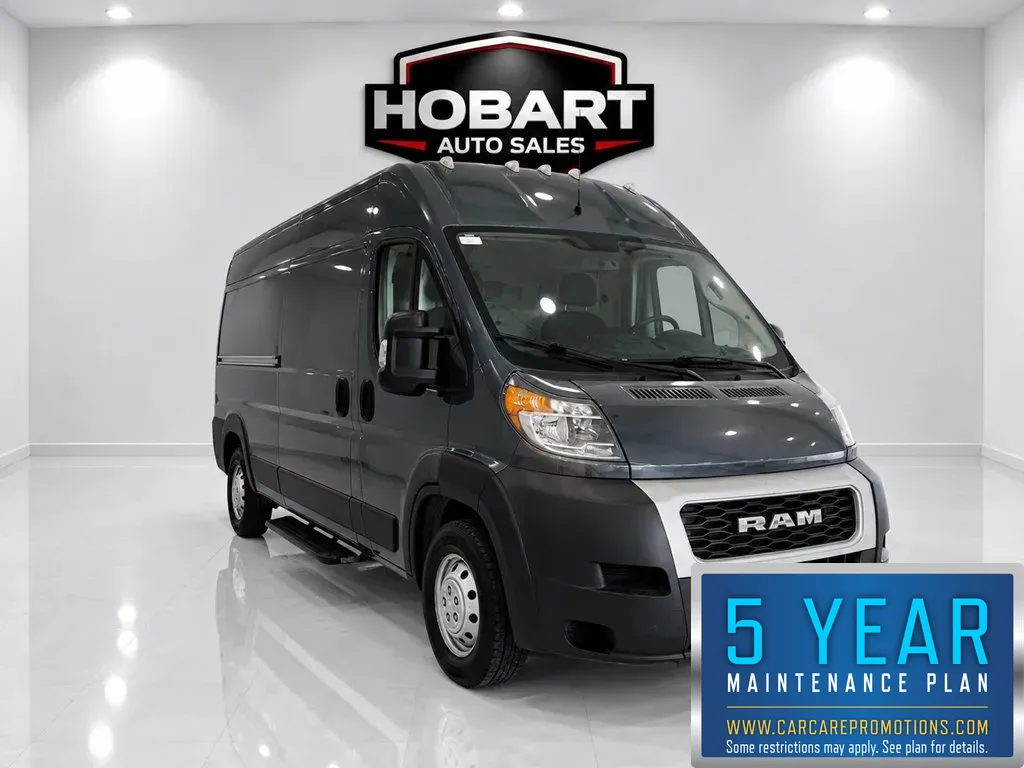 White 2020 Ram ProMaster Cargo Van 3500 159 WB for sale in Hobart, IN