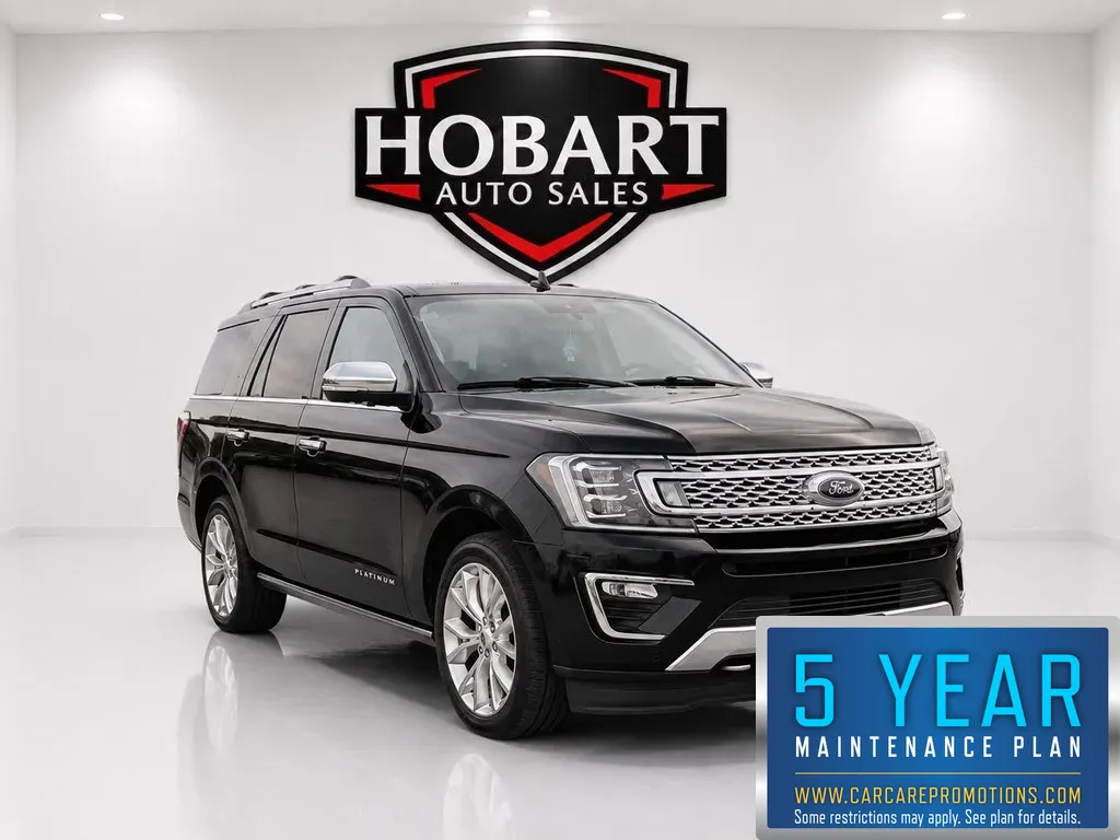 Black 2019 Ford Expedition Platinum for sale in Hobart, IN