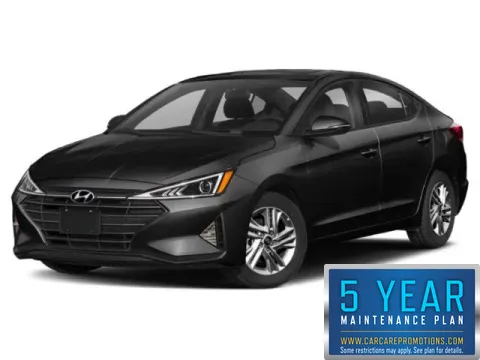 Black 2019 Hyundai Elantra SEL for sale in Hobart, IN