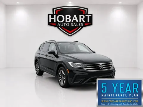 Black 2024 Volkswagen Tiguan S for sale in Hobart, IN