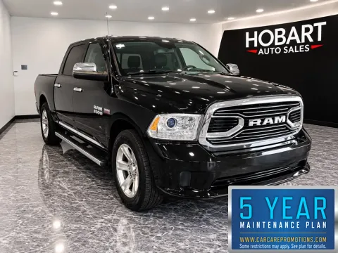 Black 2016 Ram 1500 Longhorn Limited for sale in Hobart, IN