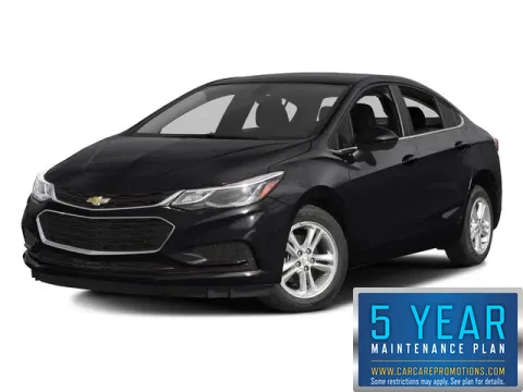 Black 2017 Chevrolet Cruze LT for sale in Hobart, IN
