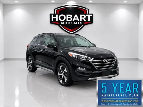 Black 2018 Hyundai Tucson Limited for sale in Hobart, IN