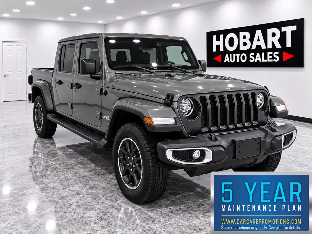 Gray 2022 Jeep Gladiator Overland for sale in Hobart, IN