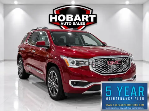 Red 2017 GMC Acadia Denali for sale in Hobart, IN