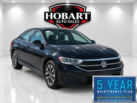 Black 2024 Volkswagen Jetta S for sale in Hobart, IN