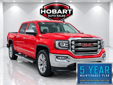 Red 2018 GMC Sierra 1500 SLT for sale in Hobart, IN