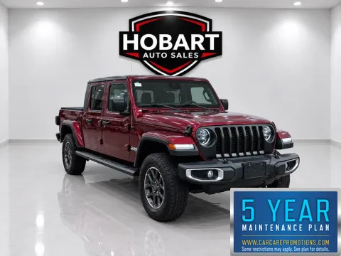 Red 2021 Jeep Gladiator Overland for sale in Hobart, IN