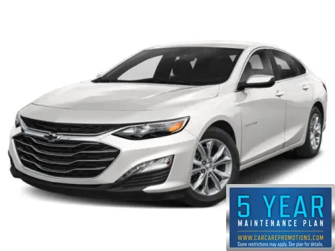 White 2021 Chevrolet Malibu LT for sale in Hobart, IN
