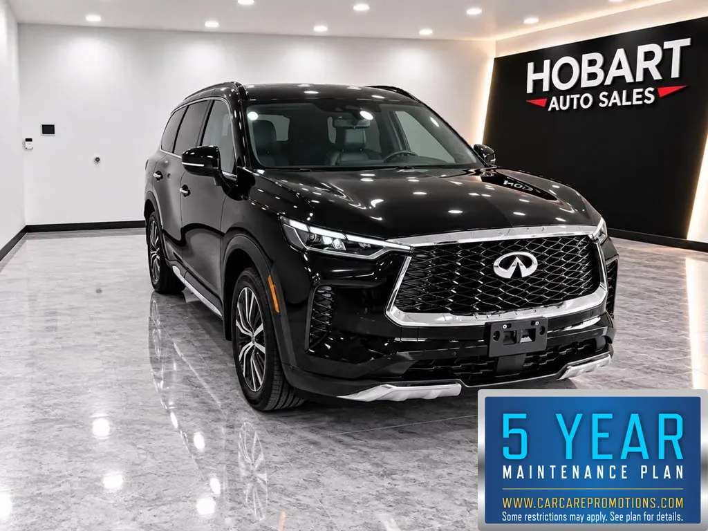 Black 2022 INFINITI QX60 AUTOGRAPH for sale in Hobart, IN