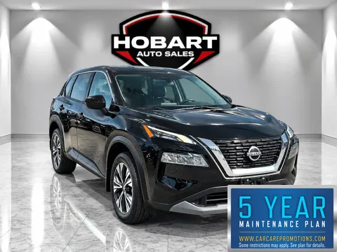 Black 2023 Nissan Rogue SV for sale in Hobart, IN
