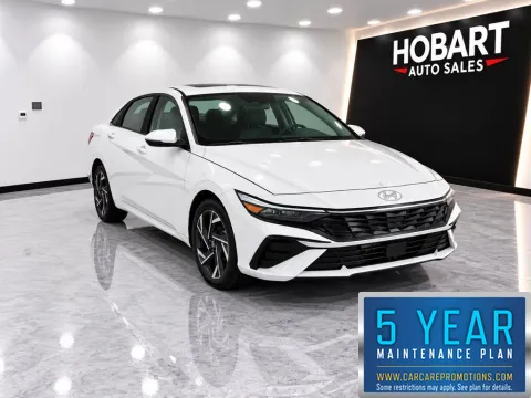 White 2025 Hyundai Elantra SEL Convenience for sale in Hobart, IN