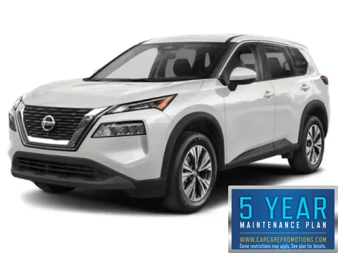 White 2021 Nissan Rogue SV for sale in Hobart, IN