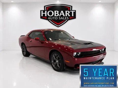 Red 2017 Dodge Challenger SXT for sale in Hobart, IN