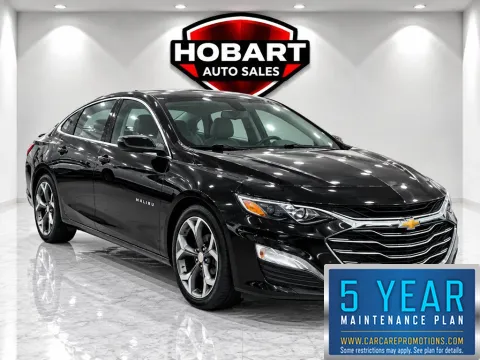 Black 2023 Chevrolet Malibu LT for sale in Hobart, IN