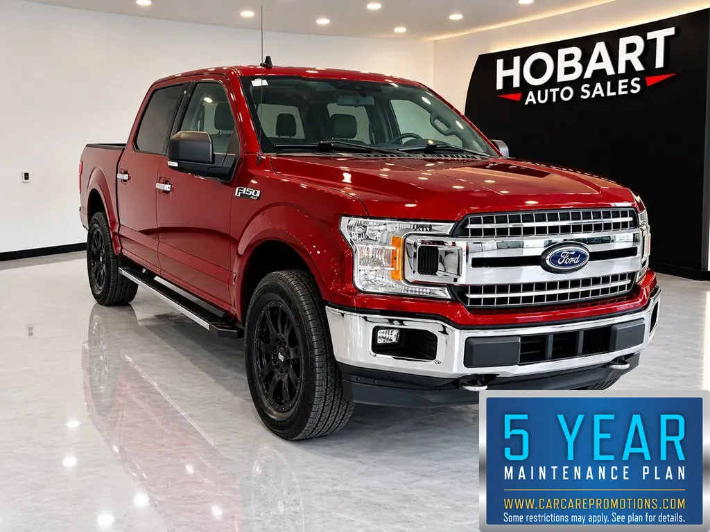 Red 2019 Ford F-150 XLT for sale in Hobart, IN