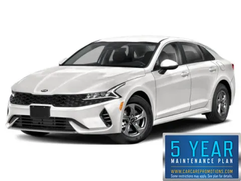 White 2021 Kia K5 LX for sale in Hobart, IN
