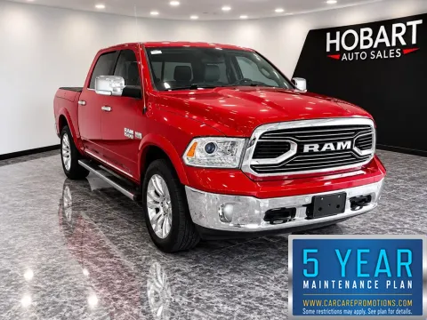 Red 2017 Ram 1500 Longhorn for sale in Hobart, IN