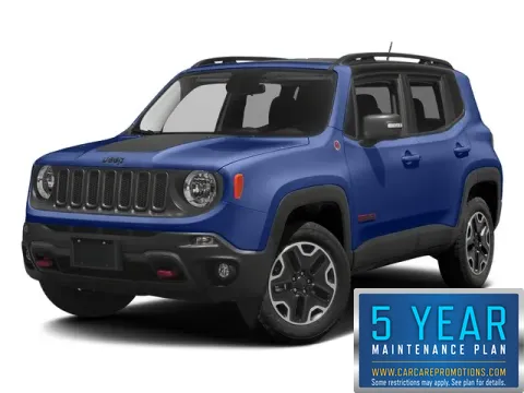 Blue 2017 Jeep Renegade Trailhawk for sale in Hobart, IN