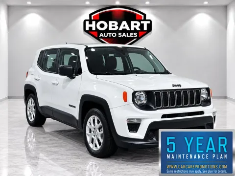 White 2023 Jeep Renegade Latitude for sale in Hobart, IN