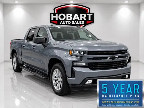Gray 2021 Chevrolet Silverado 1500 RST for sale in Hobart, IN