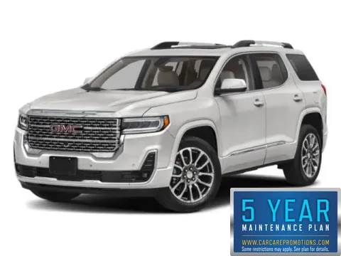White 2021 GMC Acadia Denali for sale in Hobart, IN