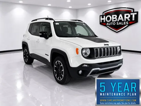 White 2023 Jeep Renegade Upland for sale in Hobart, IN