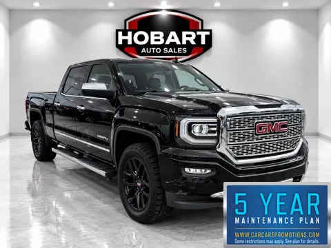 Black 2017 GMC Sierra 1500 Denali for sale in Hobart, IN