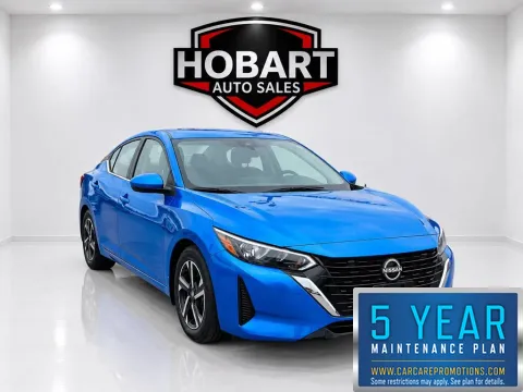 Blue 2025 Nissan Sentra SV for sale in Hobart, IN