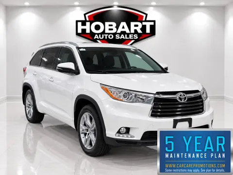 White 2015 Toyota Highlander for sale in Hobart, IN