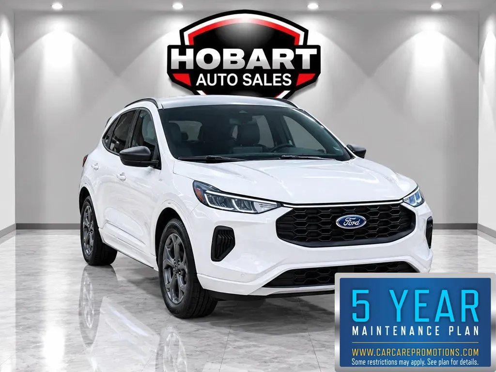 White 2023 Ford Escape ST-Line for sale in Hobart, IN