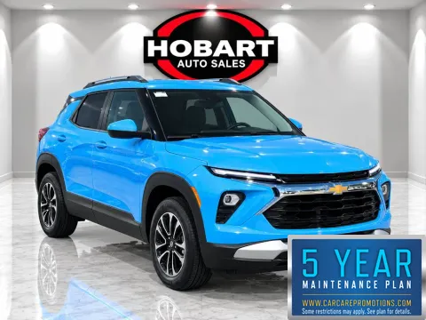 Blue 2024 Chevrolet Trailblazer LT for sale in Hobart, IN