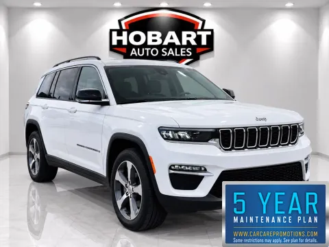 White 2023 Jeep Grand Cherokee Limited for sale in Hobart, IN
