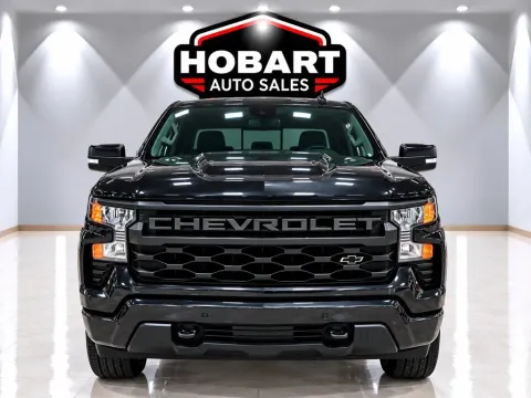 Photos of 2023 Chevrolet Silverado 1500 Custom for sale in Hobart, IN at Hobart Auto Sales