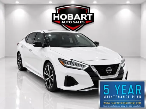 White 2023 Nissan Maxima SV for sale in Hobart, IN