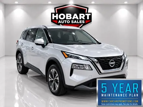 Silver 2021 Nissan Rogue SV for sale in Hobart, IN