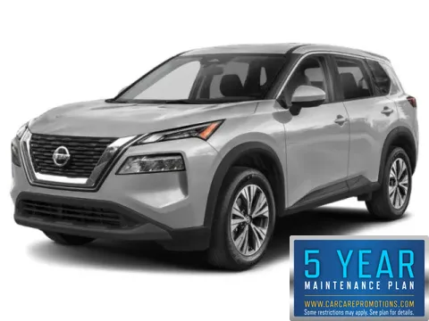 Silver 2021 Nissan Rogue SV for sale in Hobart, IN