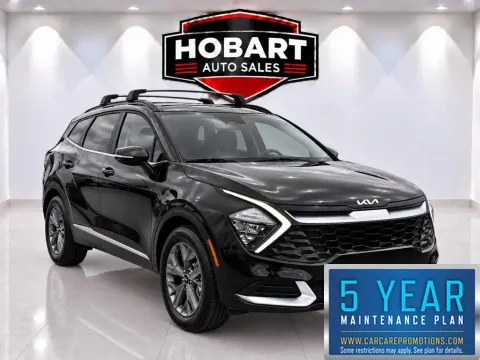 Black 2023 Kia Sportage SX for sale in Hobart, IN