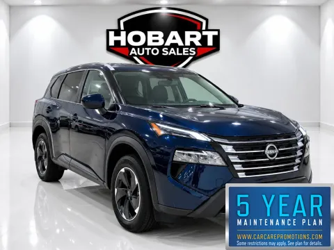 Blue 2025 Nissan Rogue SV for sale in Hobart, IN