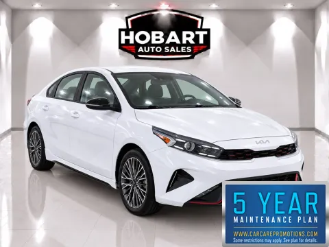 White 2023 Kia Forte GT-Line for sale in Hobart, IN