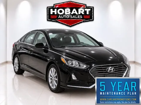 Black 2019 Hyundai Sonata SE for sale in Hobart, IN