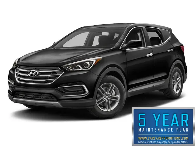 Black 2017 Hyundai Santa Fe Sport 2.4L for sale in Hobart, IN