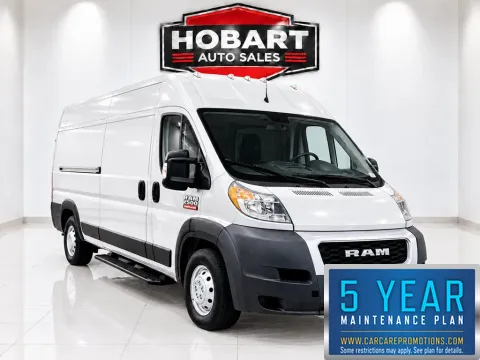 White 2020 Ram ProMaster Cargo Van 3500 159 WB for sale in Hobart, IN