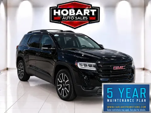 Black 2021 GMC Acadia SLE for sale in Hobart, IN