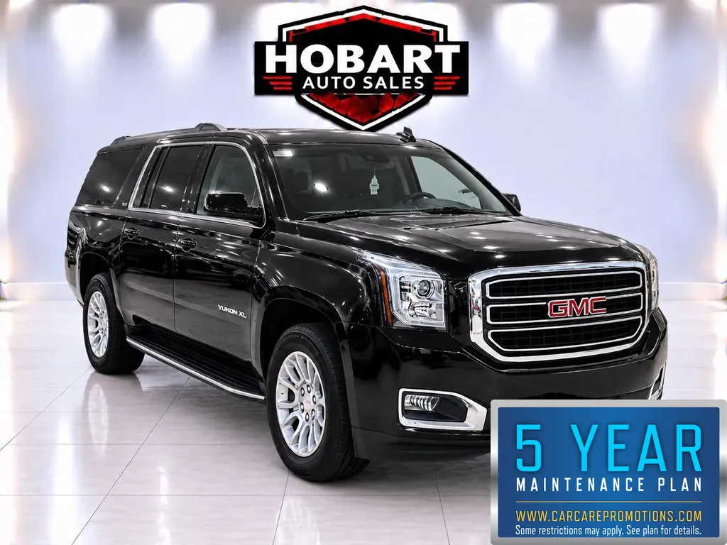 Black 2019 GMC Yukon XL SLT for sale in Hobart, IN