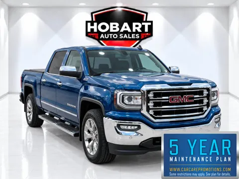 Blue 2018 GMC Sierra 1500 SLT for sale in Hobart, IN