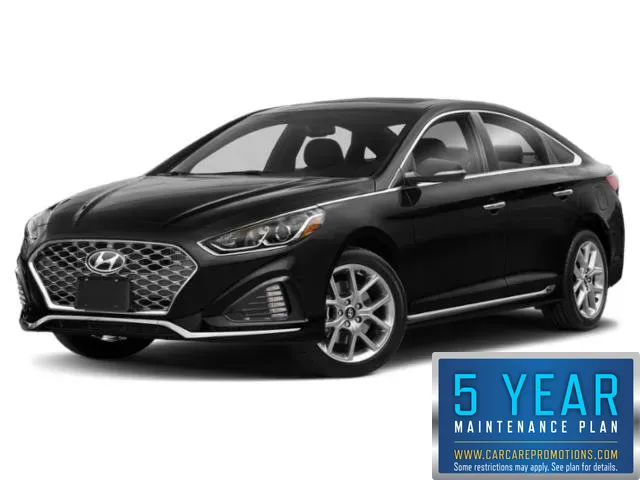 Black 2018 Hyundai Sonata Sport for sale in Hobart, IN