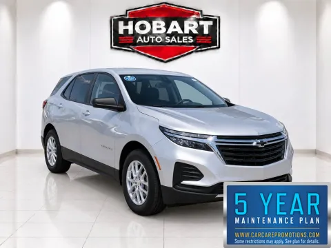 Silver 2022 Chevrolet Equinox LS for sale in Hobart, IN